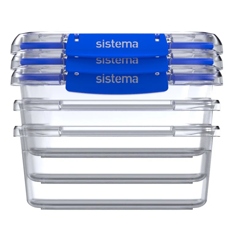 Sistema Rectangle Klip It Plus 3 stk. 400 ml