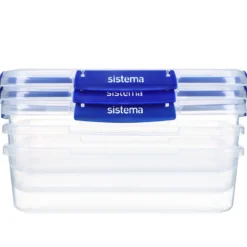Sistema Rectangle Klip It Plus 3 stk. 2,2 liter