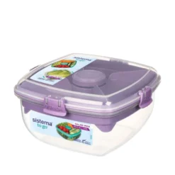 Sistema Salad Max To Go salatboks assorteret 1,63 liter
