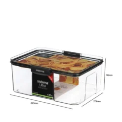 Sistema Tritan Ultra Square opbevaringsboks 2,63 liter