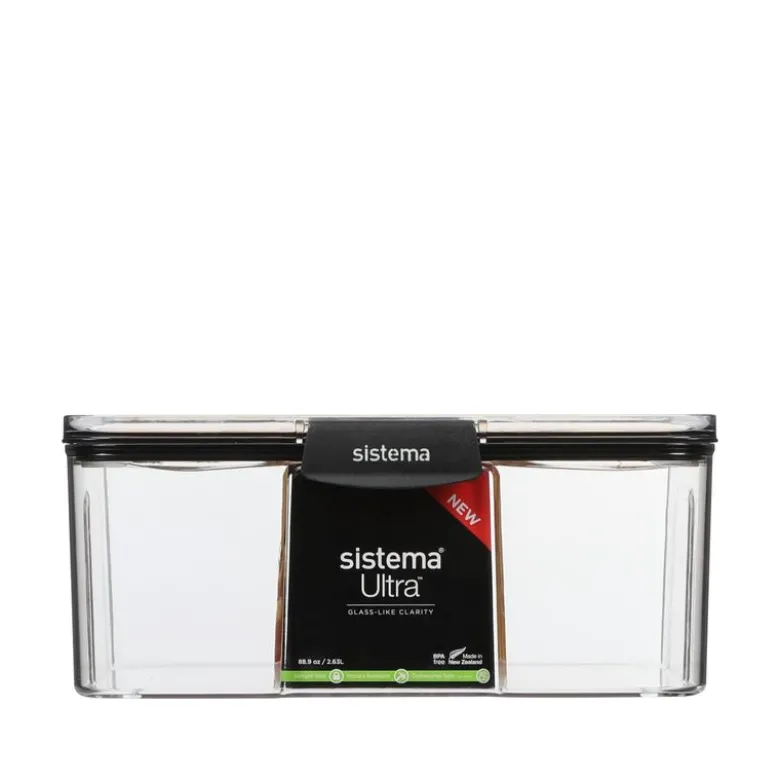 Sistema Tritan Ultra Square opbevaringsboks 2,63 liter