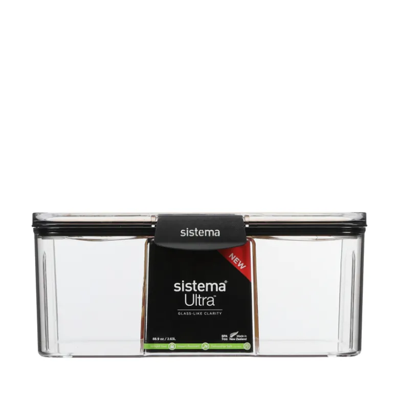 Sistema Tritan Ultra Square opbevaringsboks 2,63 liter
