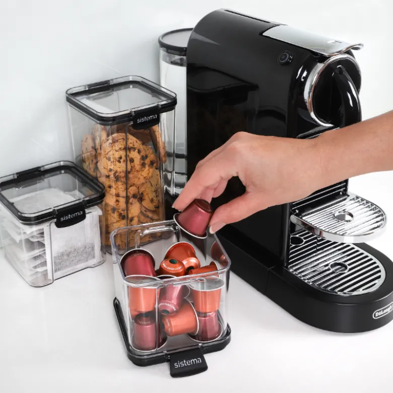 Sistema Tritan Ultra Square opbevaringsboks 4 liter