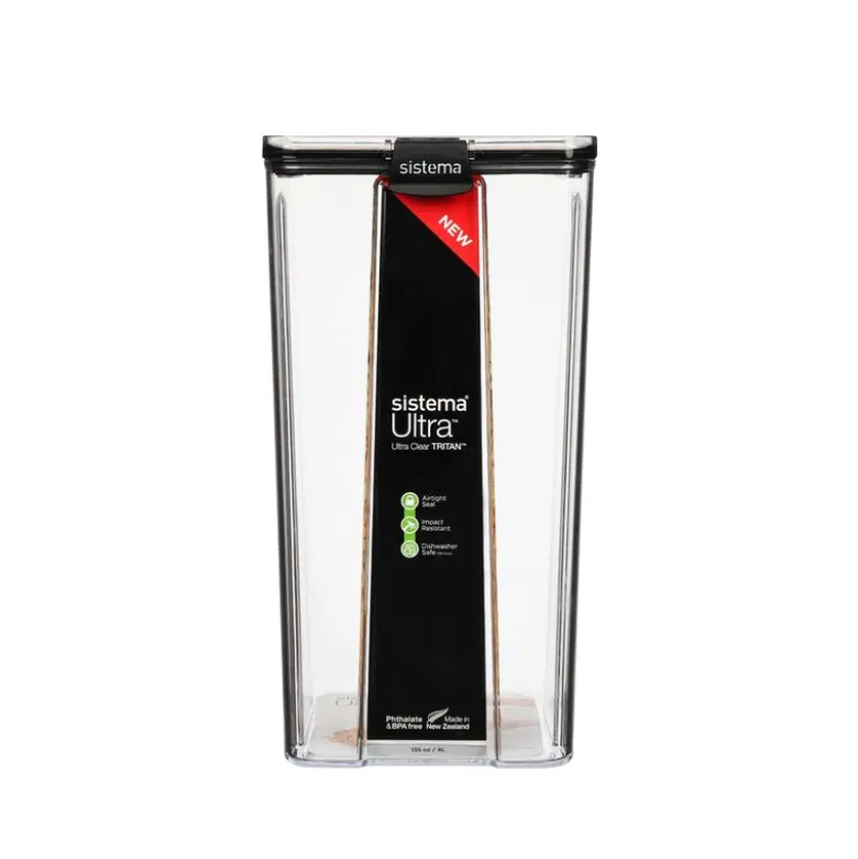 Sistema Tritan Ultra Square opbevaringsboks 4 liter