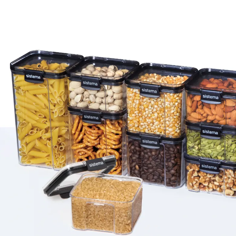 Sistema Tritan Ultra Square opbevaringsboks 4 liter