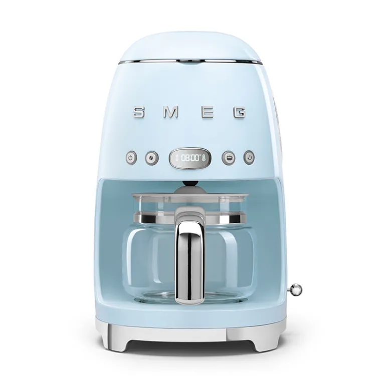 Smeg DCF02PBEU filterkaffemaskine med timer pastelblå 1050 watt
