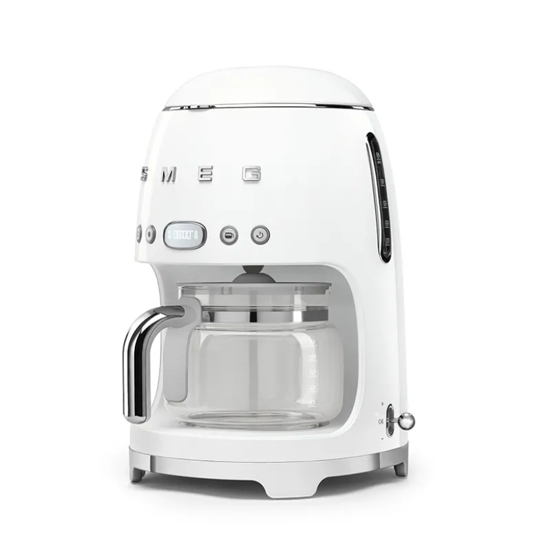 Smeg DCF02WHEU filterkaffemaskine med timer hvid 1050 watt