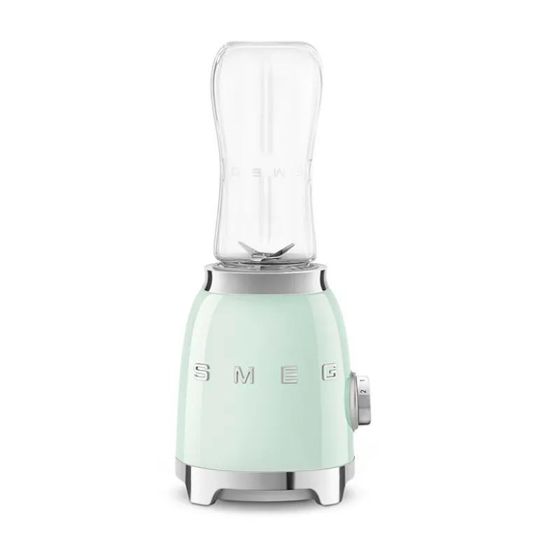 Smeg PBF01PGEU Personal blender pastelgrøn inkl. 2 flasker af 0,6 liter
