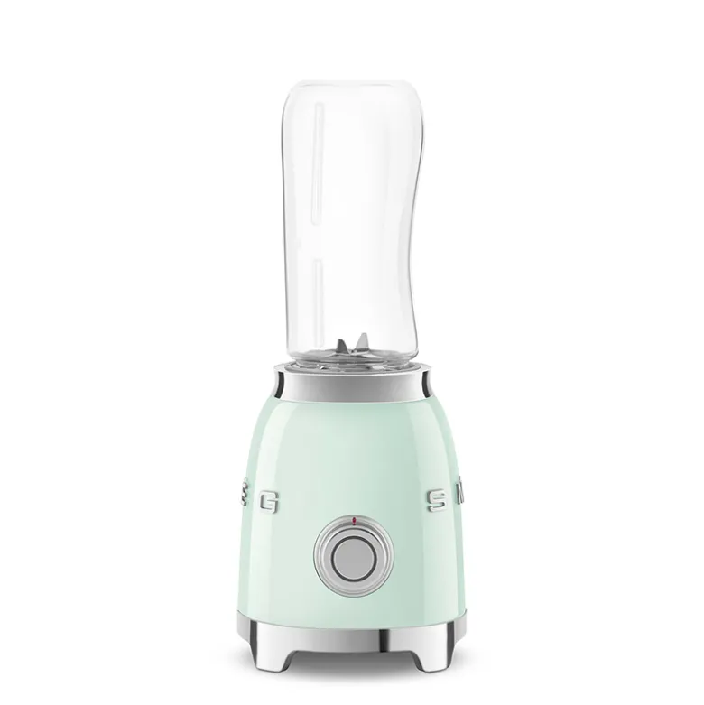 Smeg PBF01PGEU Personal blender pastelgrøn inkl. 2 flasker af 0,6 liter