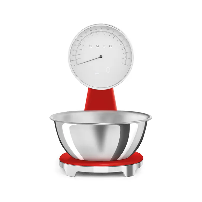 Smeg 50's Style bagevægt rød 5 kg
