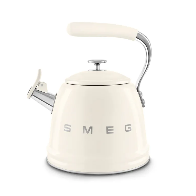Smeg 50's Style fløjte kedel creme 2,3 liter