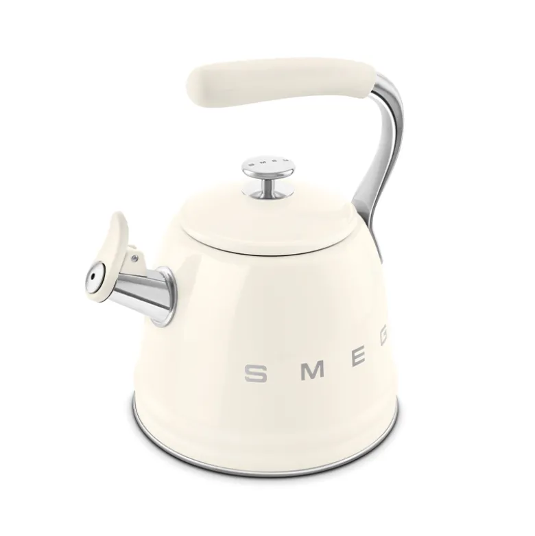Smeg 50's Style fløjte kedel creme 2,3 liter