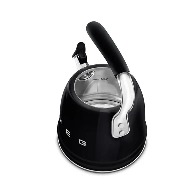 Smeg 50's Style fløjte kedel sort 2,3 liter