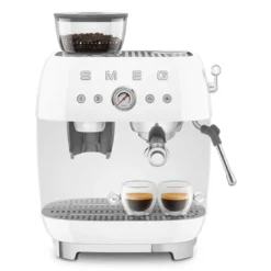 Smeg 50's Style manuel espressomaskine hvid