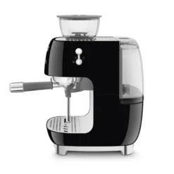 Smeg 50's Style manuel espressomaskine sort
