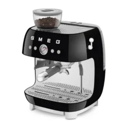 Smeg 50's Style manuel espressomaskine sort