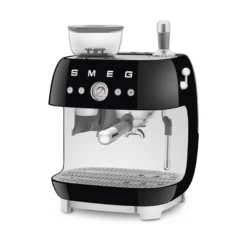 Smeg 50's Style manuel espressomaskine sort
