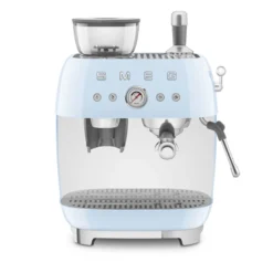 Smeg 50's Style manuel espressomaskine blå