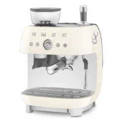 Smeg 50's Style manuel espressomaskine creme 1650 watt