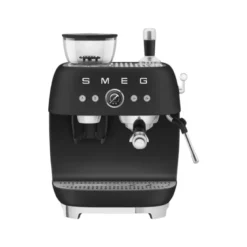 Smeg 50's Style manuel espressomaskine mat sort 1650 watt