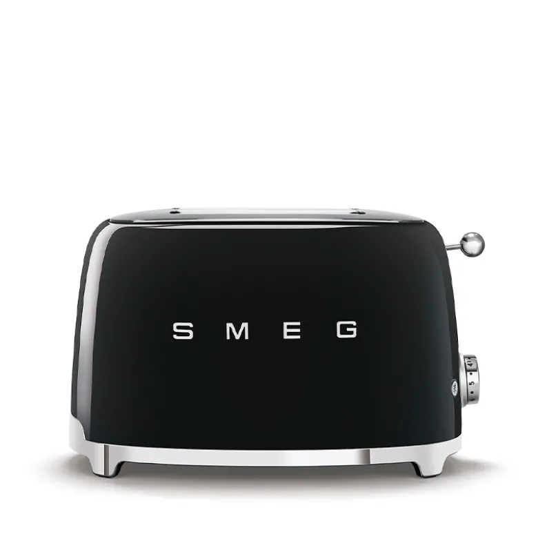 Smeg TSF01BLEU brødrister sort 2 skiver 950 watt