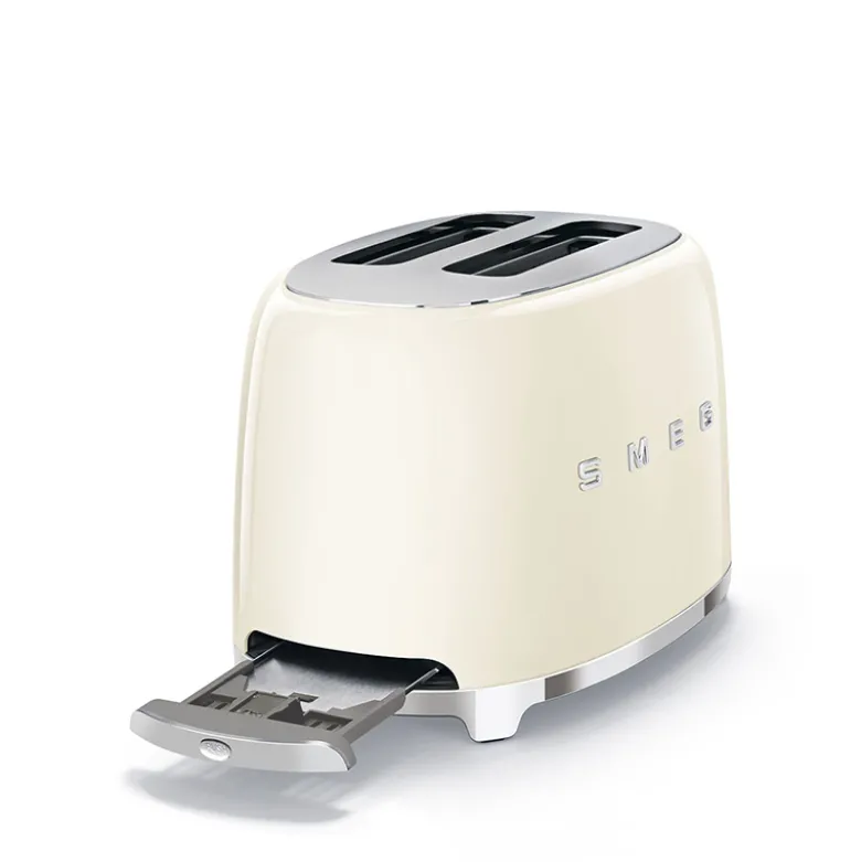 Smeg TSF01CREU brødrister creme 2 skiver 950 watt