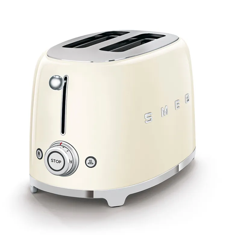 Smeg TSF01CREU brødrister creme 2 skiver 950 watt