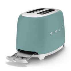 Smeg TSF01EGMEU brødrister emerald green 2 skiver 950 watt