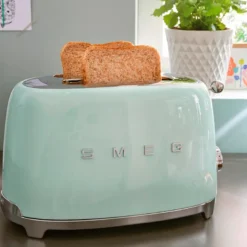 Smeg TSF01PGEU brødrister pastelgrøn 2 skiver 950 watt