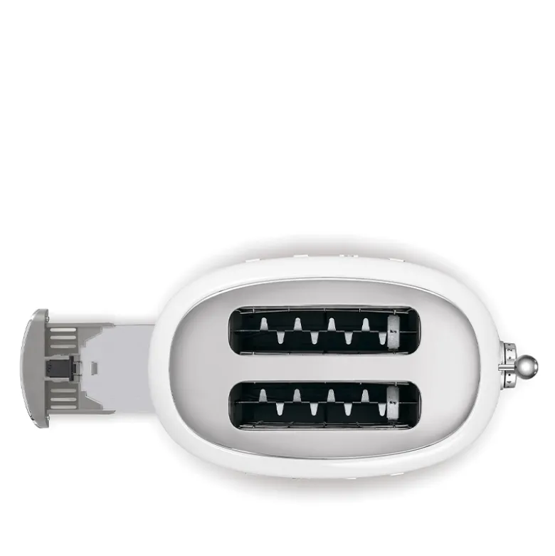 Smeg TSF01WHEU brødrister hvid 2 skiver 950 watt
