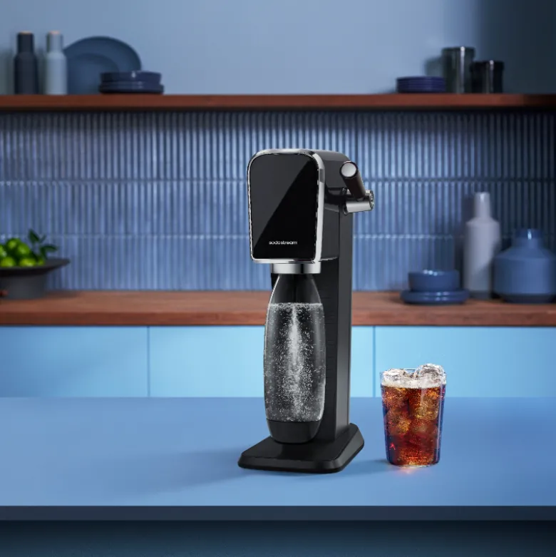 Sodastream Art danskvandsmaskine sort 1 liter inkl. kulsyrepatron