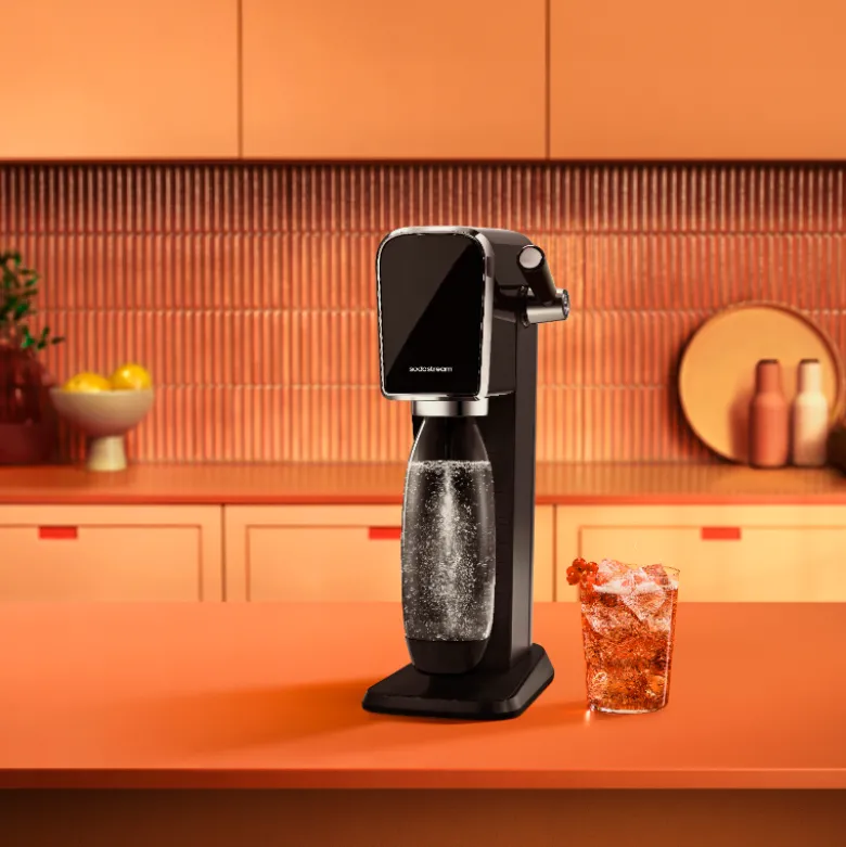 Sodastream Art danskvandsmaskine sort 1 liter inkl. kulsyrepatron