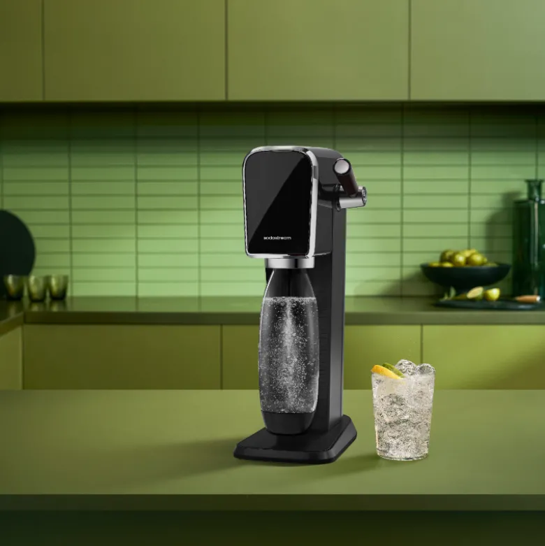 Sodastream Art danskvandsmaskine sort 1 liter inkl. kulsyrepatron