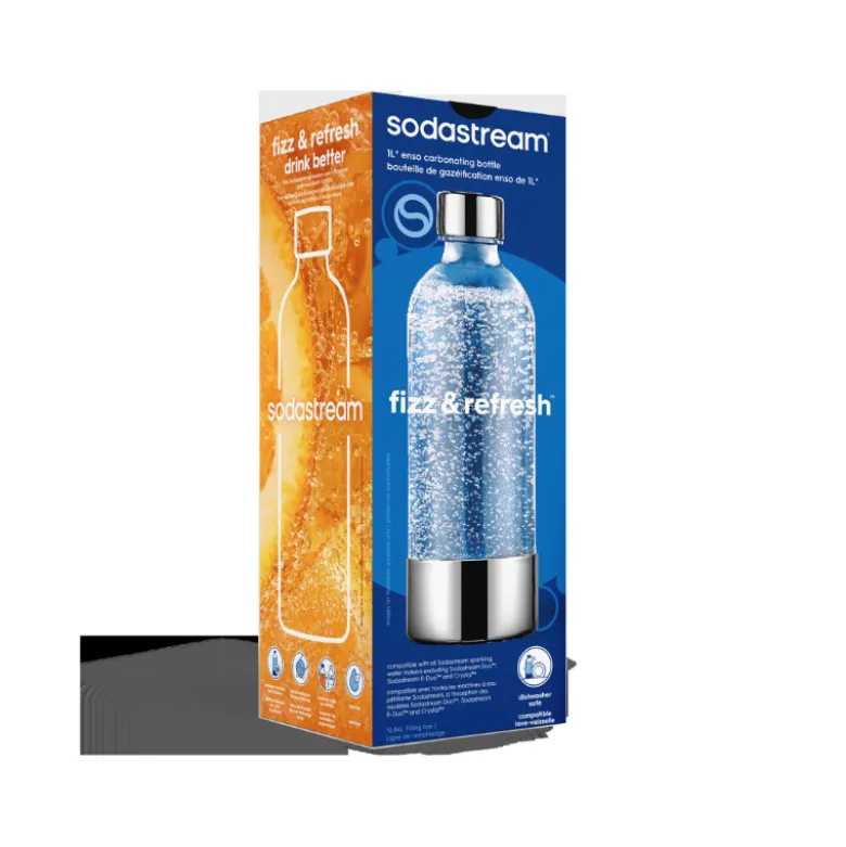 Sodastream DWS Ensō flaske klar 1 liter