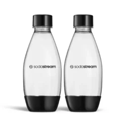 Sodastream Fuse DWS flaske sort 0,5 liter 2 stk.