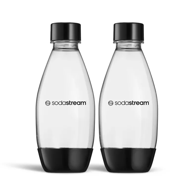 Sodastream Fuse DWS flaske sort 0,5 liter 2 stk.
