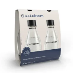 Sodastream Fuse DWS flaske sort 0,5 liter 2 stk.