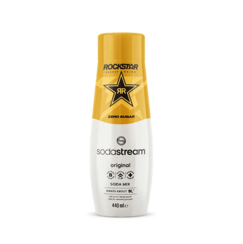 Sodastream smagskoncentrat Original Rockstar sirup 440 ml