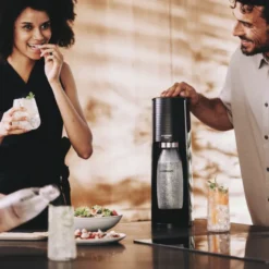 Sodastream Terra danskvandsmaskine sort 1 liter inkl. kulsyrepatron