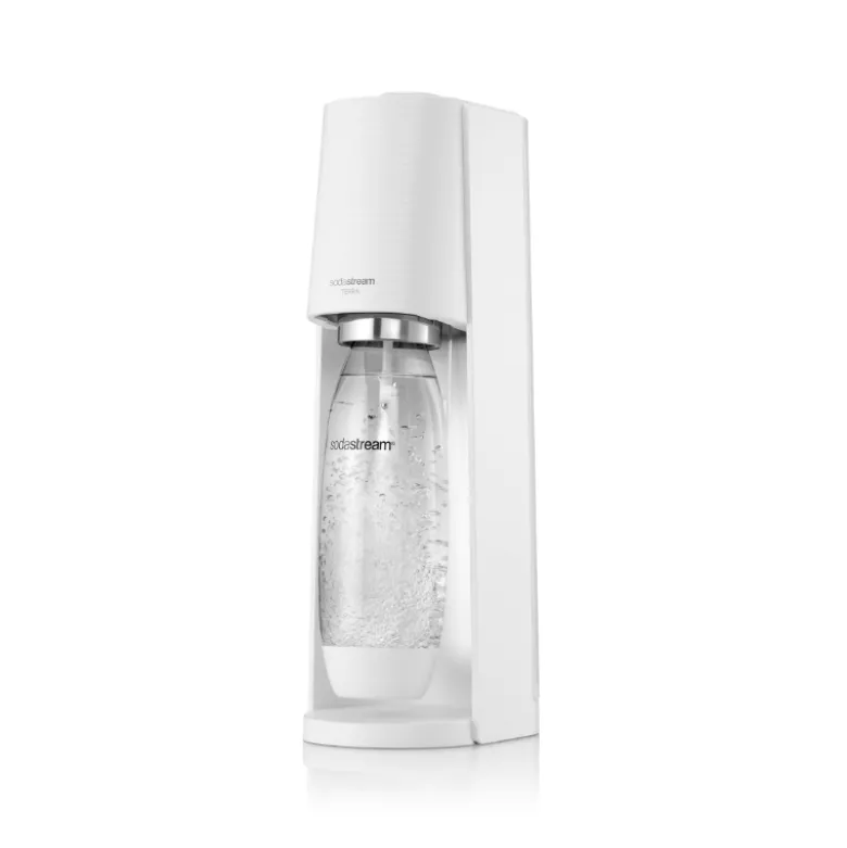 SodaStream Terra danskvandsmaskine hvid 1 liter inkl. kulsyrepatron