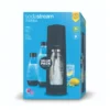 Sodastream Terra Megapack danskvandsmaskine sort 1 liter inkl. kulsyrepatron og 3 flasker