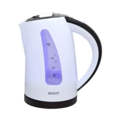 Sogo elkedel hvid 2200 W, 1,7 liter