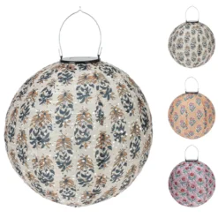Solar lyskugle assorteret Ø 30 cm