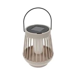 Solcelle lanterne - assorterede farver H 15 cm