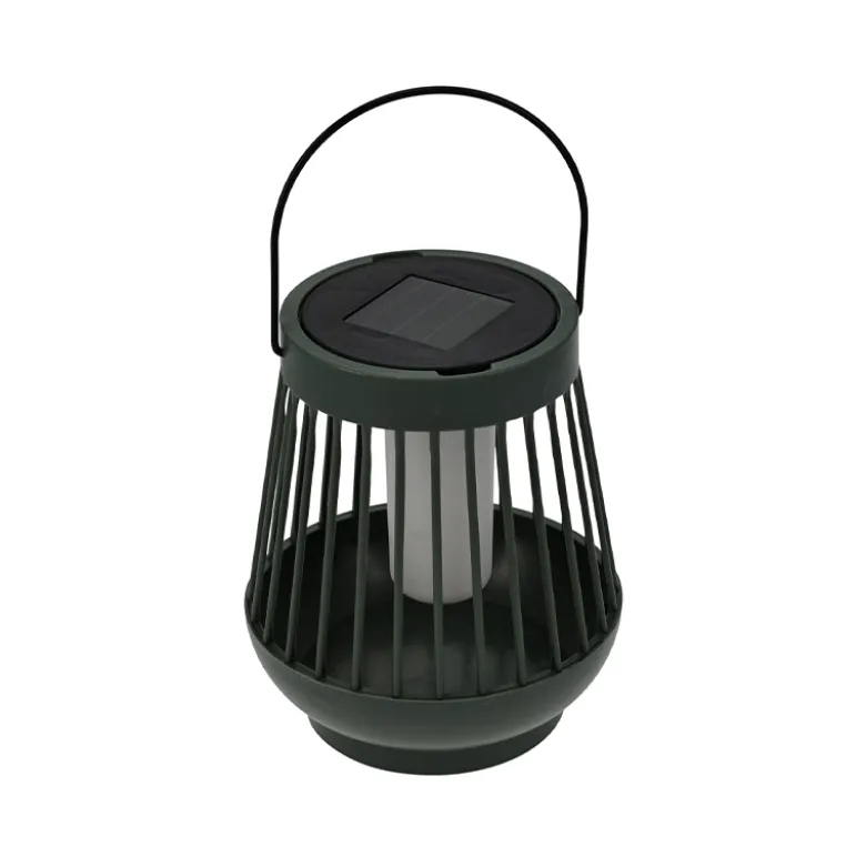 Solcelle lanterne - assorterede farver H 15 cm