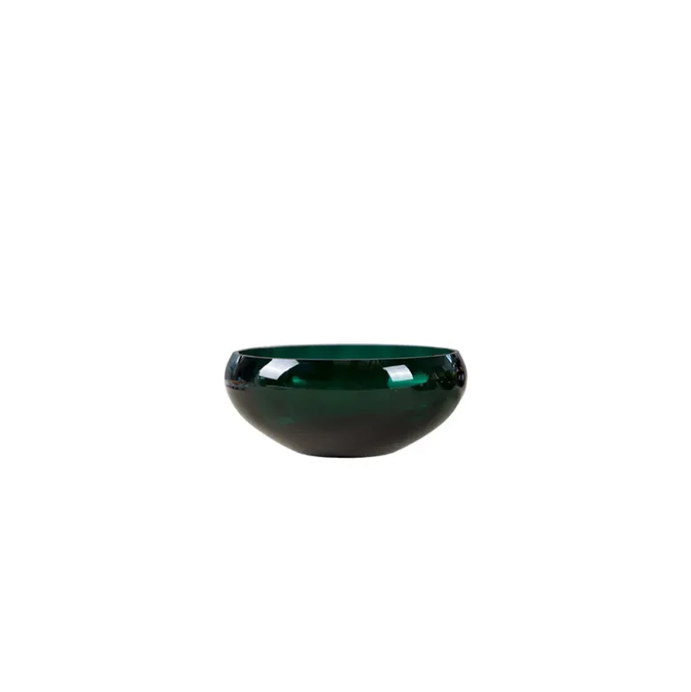 Specktrum Specktra mundblæst glasskål green 12x5 cm