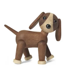 Spring Copenhagen Twix hund træ 11 cm