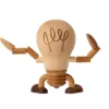 Spring Copenhagen Woodies Buster Bulb træfigur H 9,5 cm
