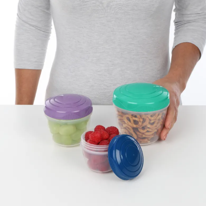 Stack'n'Nest Sistema Stack N Nest opbevaringsbøtte multifarvet 3 stk.