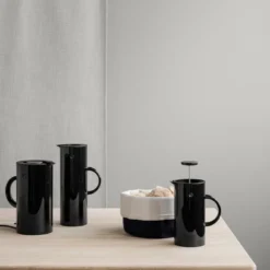 Stelton brødpose stor sort/sand